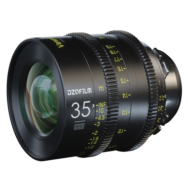 DZOFILM 35mm T2.1 VESPID Prime Full Frame EF/PL Mount Cinema Lens